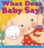 What_does_baby_say_