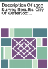 Description_of_1993_survey_results__City_of_Waterloo